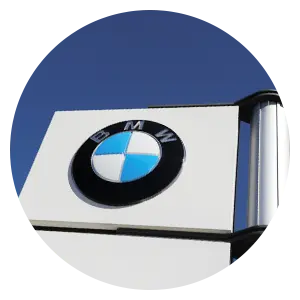 BMW Dealership Sign