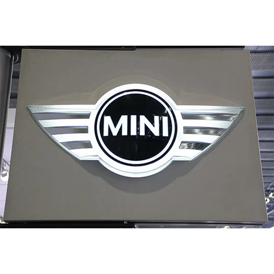 custom bmw mini car logo