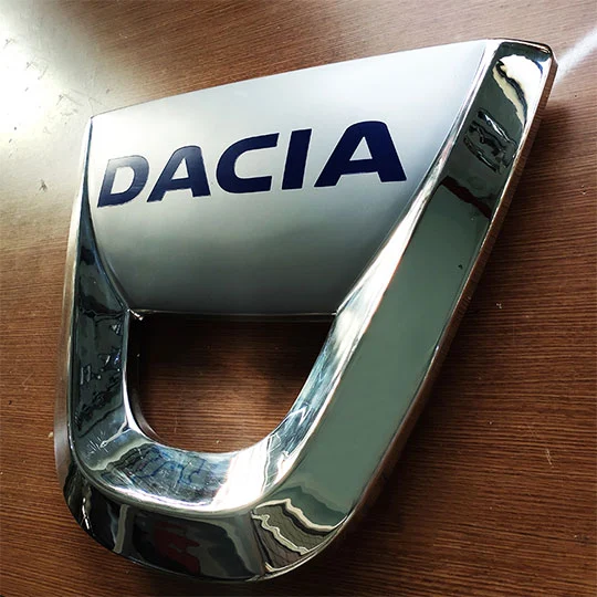 dacia dealership sign for sale