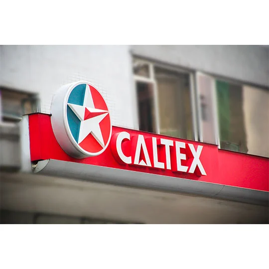 caltex gas station sign1