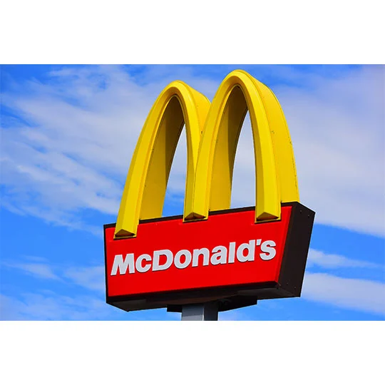 mcdonalds  logo sign3