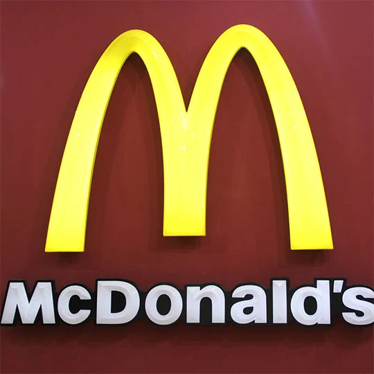 mcdonalds  logo sign4