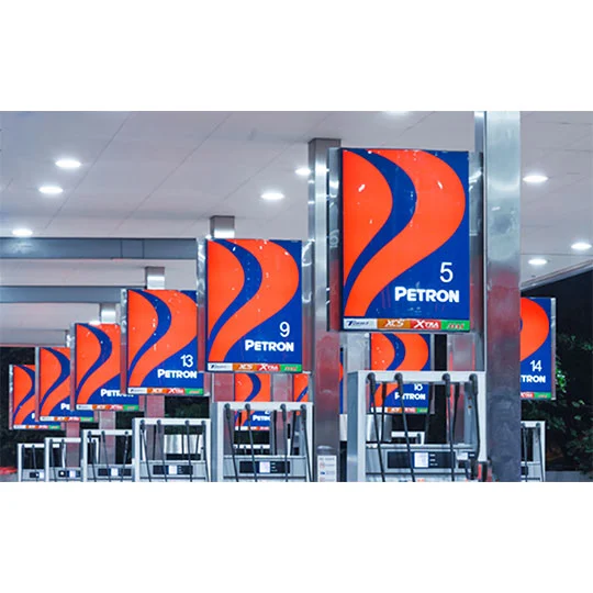 petron gas station sign4