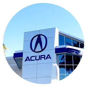 Acura Dealership Sign