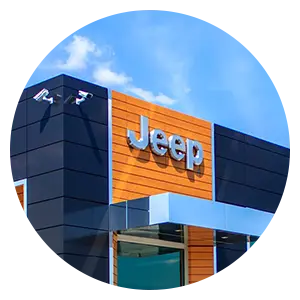 Jeep Dealership Sign