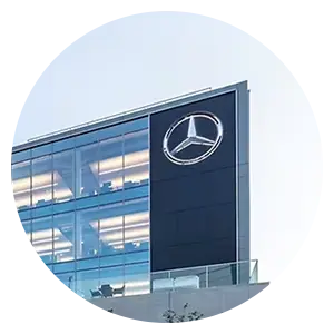 Mercedes Dealer Sign