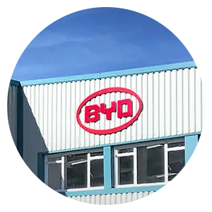BYD Dealership Sign