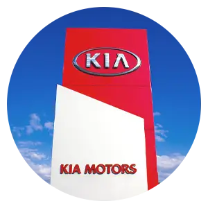 KIA Dealership Sign