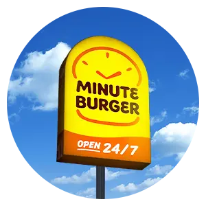 Minute Burger Signage