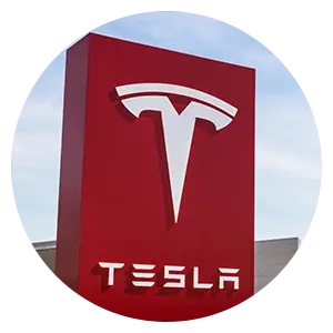 Tesla Dealership Sign