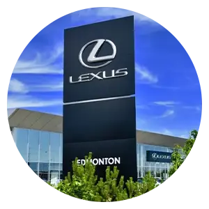 Lexus Dealership Sign