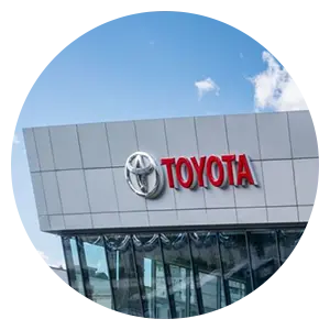 Toyota Dealership Sign