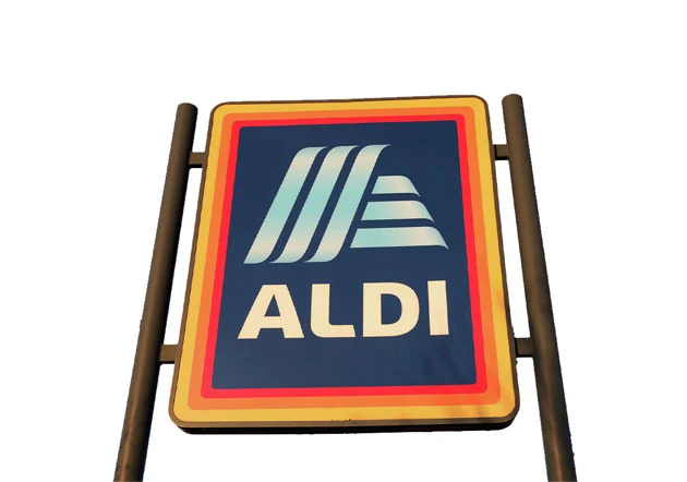 big metal letters with lights