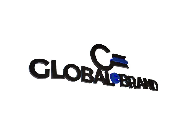 red led letter lights