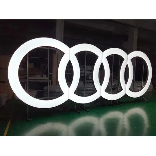 audi dealership sign