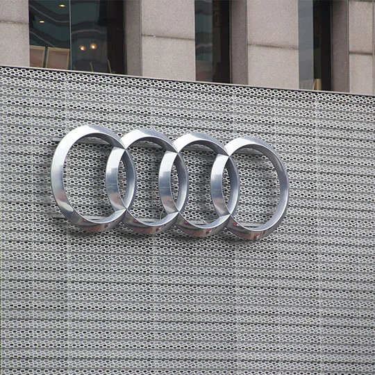 audi logo effects