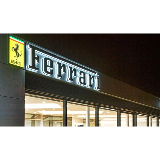 ferrari dealer sign for sale