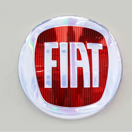 fiat car sign