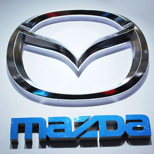 custom mazda dealership sign