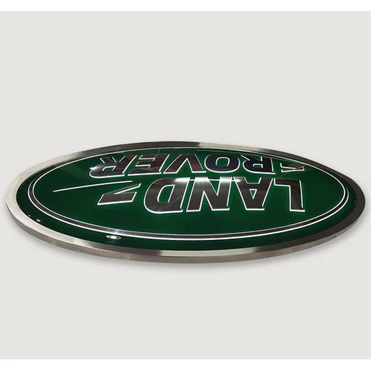 land rover garage sign