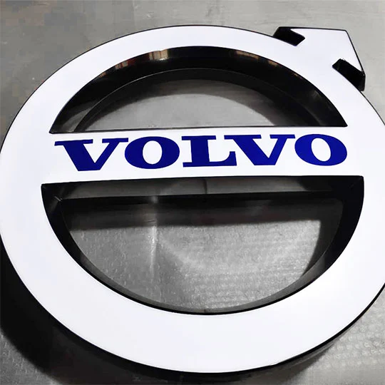 volvo dealership sign