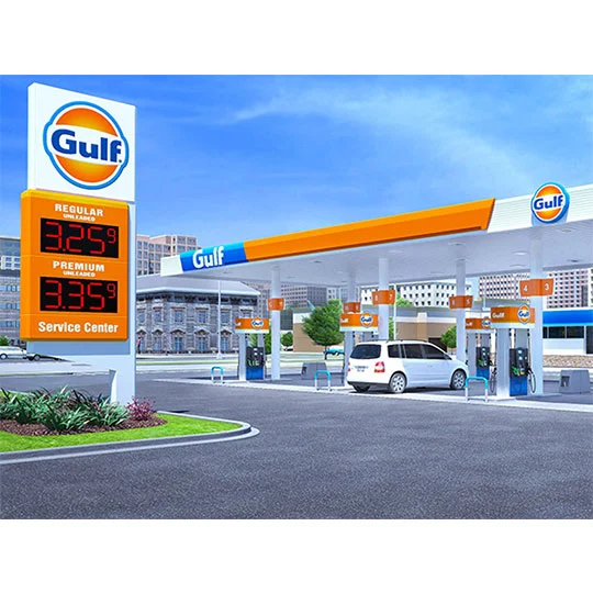 gulf gas station signage1