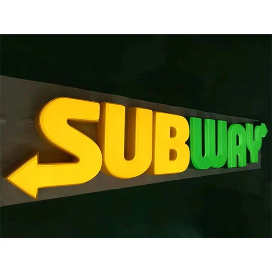 Custom Personalized Subway Sign Manufacturer, Neon Subway Sign For Sale