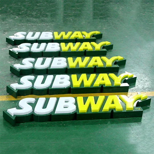 Custom Personalized Subway Sign Manufacturer, Neon Subway Sign For Sale