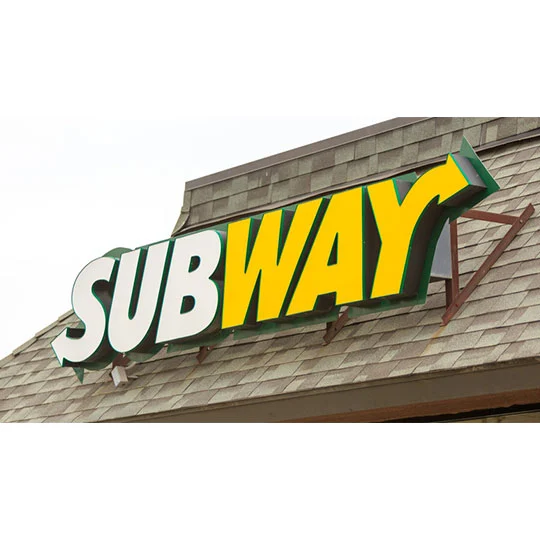 Custom Personalized Subway Sign Manufacturer, Neon Subway Sign For Sale