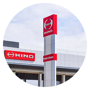 Hino Dealership Sign