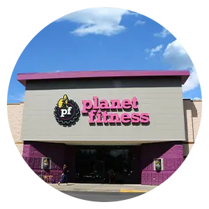 Planet Fitness Sign