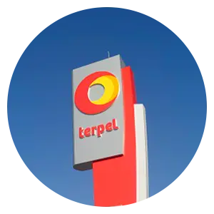 Terpel Gas Station Sign